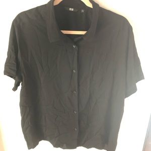 UNIQLO Black Blouse